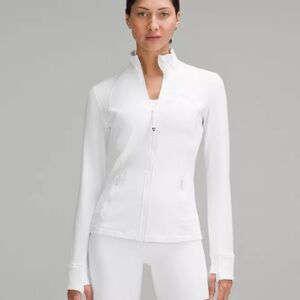 Lululemon Athletica Women's White Zip-Up Jacket